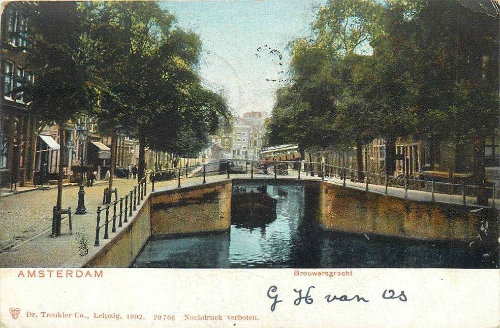 304-263-015 Amsterdam Brouwersgracht, Verzenden, Voor 1920, Noord-Holland
