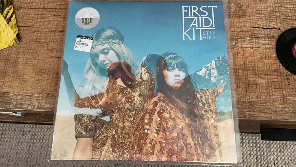 First Aid Kit, Stay Gold, lp, goudkleurig vinyl, zgan, Ophalen of Verzenden, Zo goed als nieuw, 12 inch