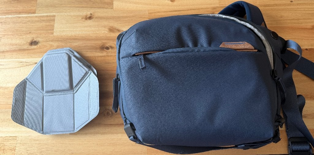 Peak Design Everyday Sling 6L | zo goed als nieuw, Ophalen, Blauw, Zo goed als nieuw, Schoudertas
