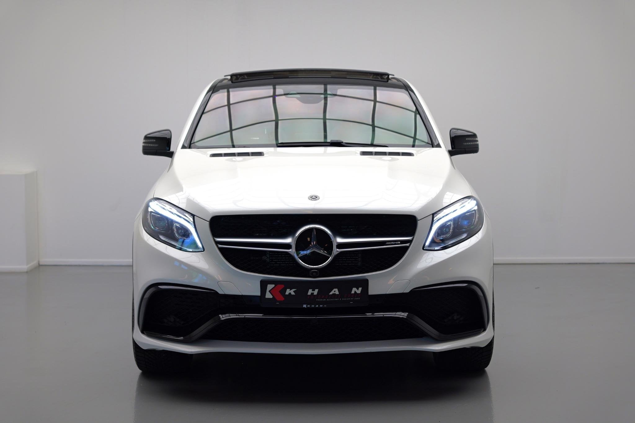 Mercedes-Benz GLE-klasse GLE63 AMG Coupe 4MATIC |Pano|Massag, Auto's, Automaat, 5461 cc, Gebruikt, Wit