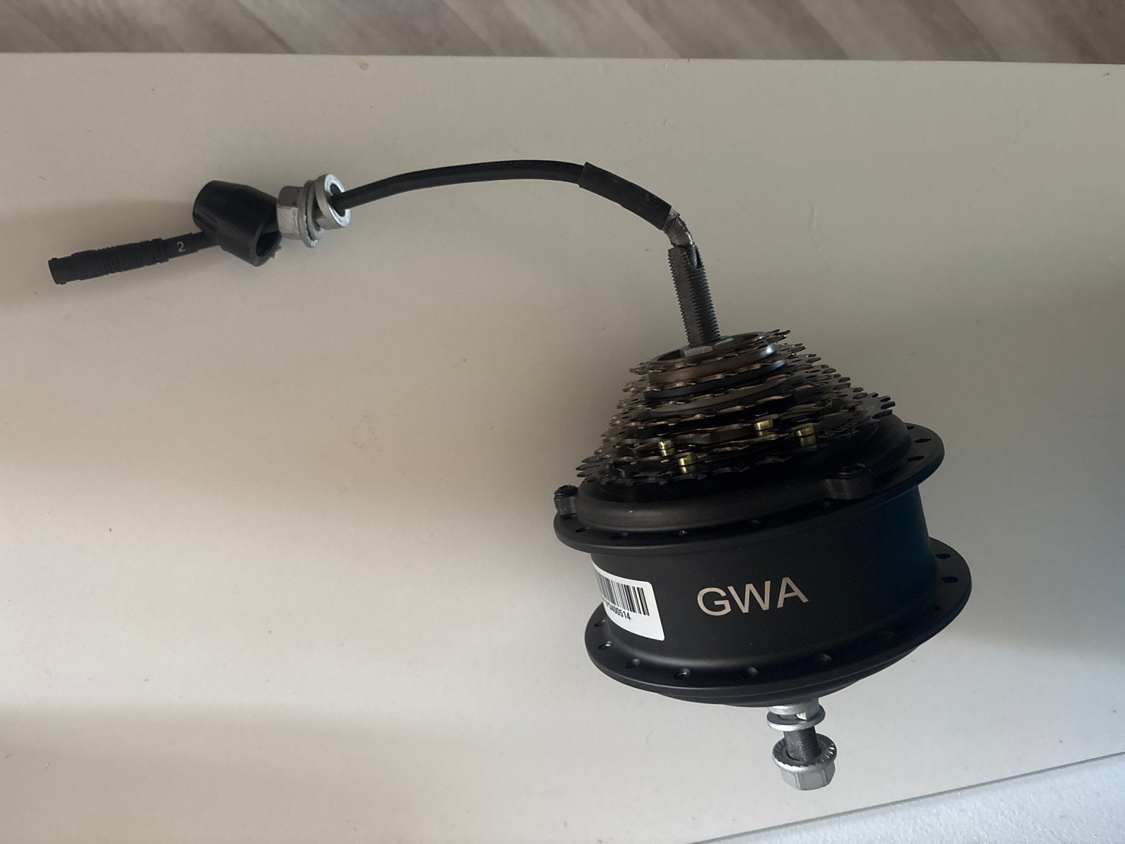 GWA Achternaaf Motor (GWA R37) Elektrische Fiets (Gebruikt), Fietsen en Brommers, Elektrische fiets, Nieuw, Ophalen of Verzenden