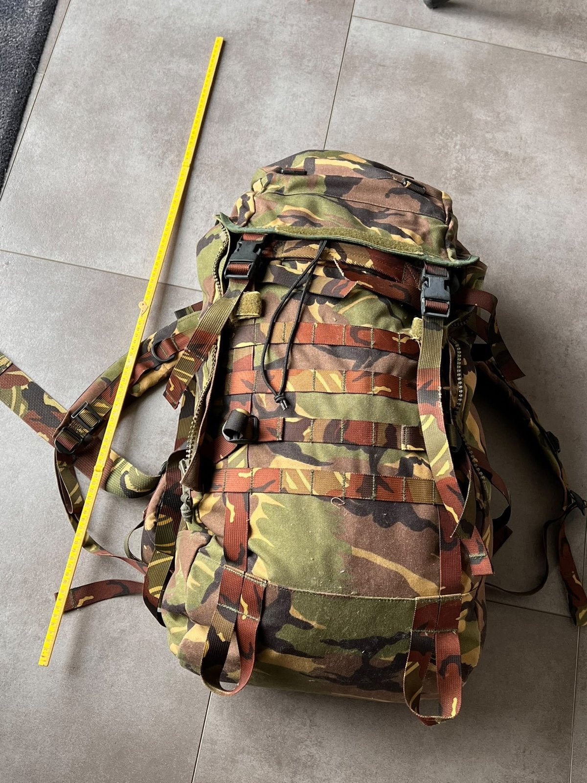 Lowe-Alpine STRIKE 60L Rugzak met 10L zijtas, Overige merken, Gebruikt, Ophalen of Verzenden, Trekking
