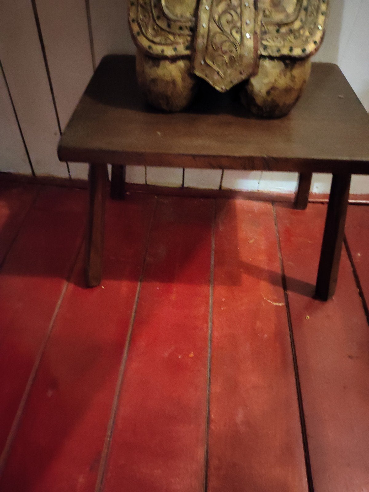 Antiek tafeltje, kruk, stand, Ophalen of Verzenden