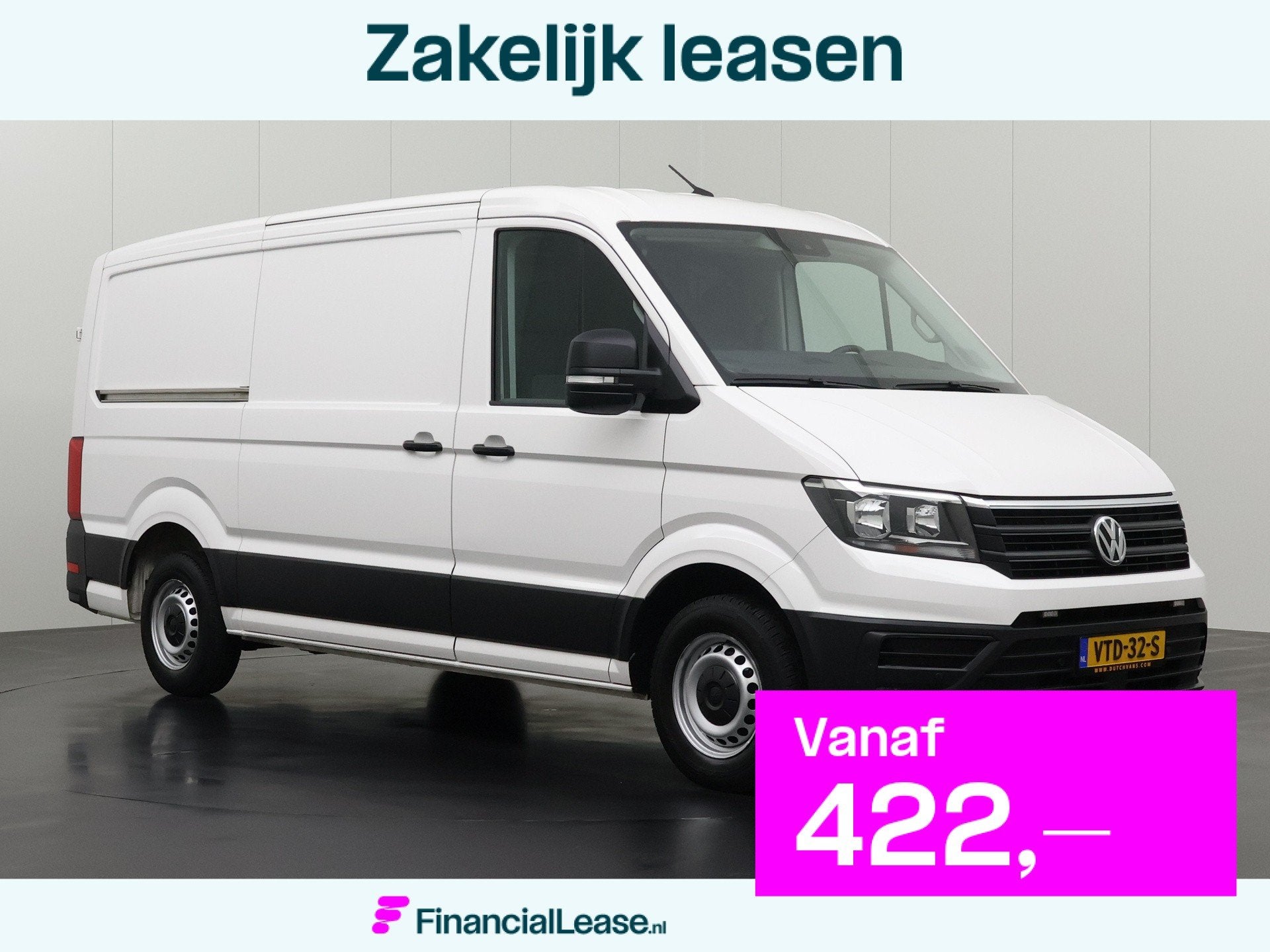 Volkswagen Crafter 2.0TDI L3H2 Trekhaak | Betimmering | Kast, Voorwielaandrijving, Dealer onderhouden, Stof, Gebruikt
