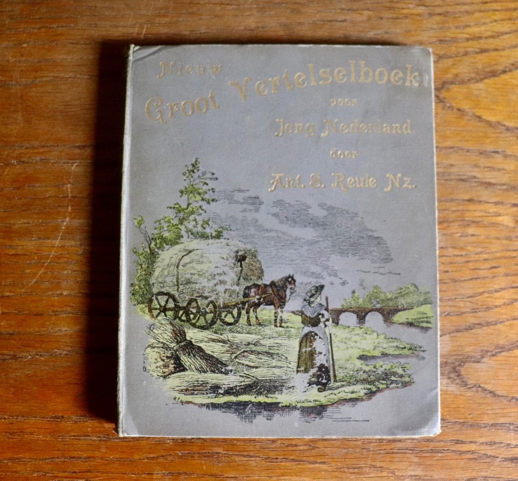 Nieuw Groot Vertelselboek - Ant. S. Reule Nz. Boek uit 1898!, Ophalen of Verzenden