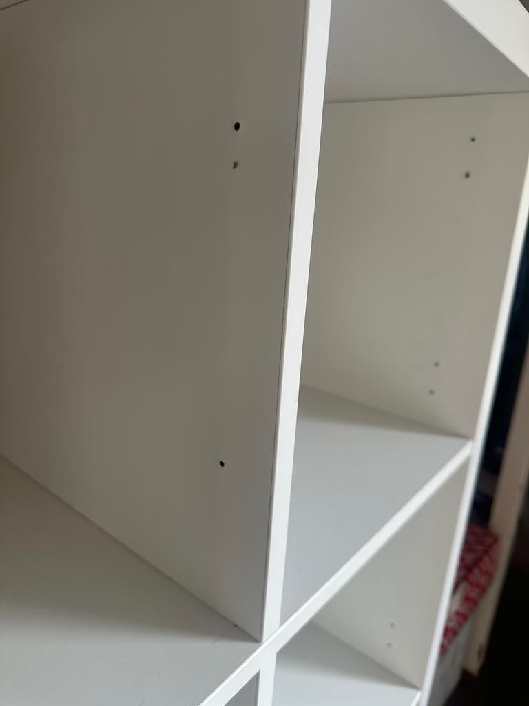 IKEA Kallax kast wit 8 vakken, Ophalen, Gebruikt