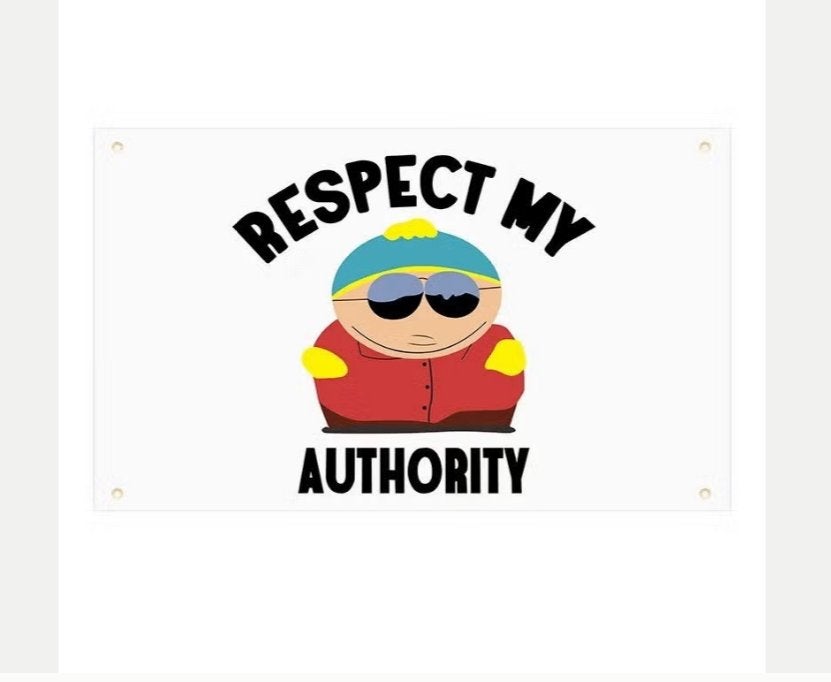 Grote vlaggen Southpark - Cartman (150x90cm)