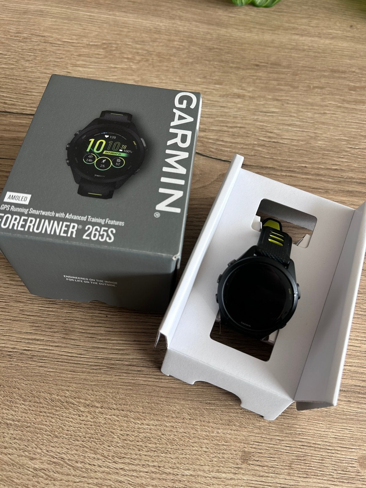 Garmin forerunner 265S, Ophalen of Verzenden, Zo goed als nieuw, Zwart, Android