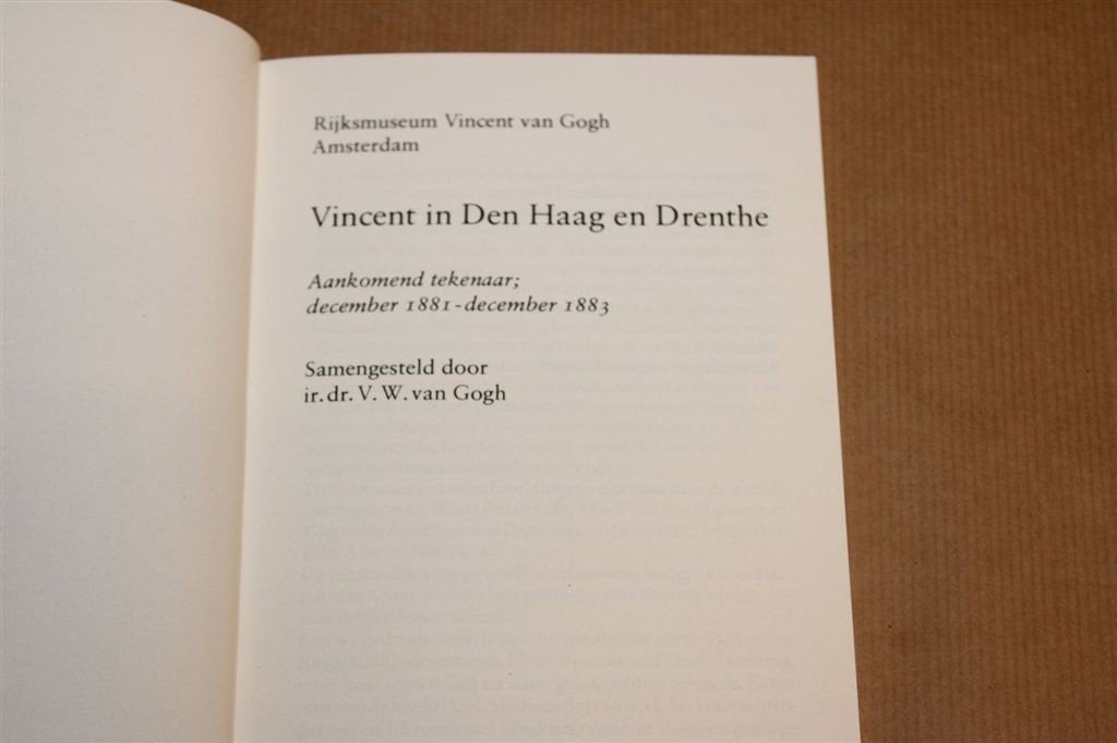 Vincent in Den Haag en Drenthe — Tentoonstellingscat., 1977, Ophalen of Verzenden, Gelezen