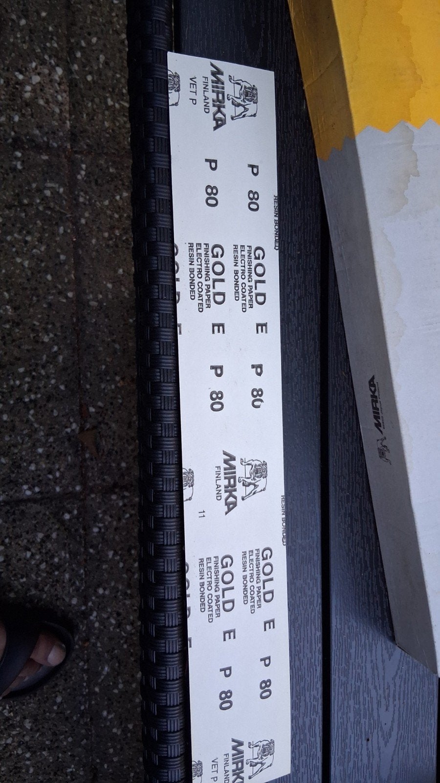 Mirka Gold E P80 Schuurpapier - Nieuw in doos, Ophalen, Nieuw, Overige typen