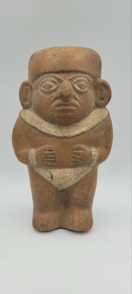Moche Rammelaar Figuur - Pre-Columbiaans Uniek Stuk, Ophalen