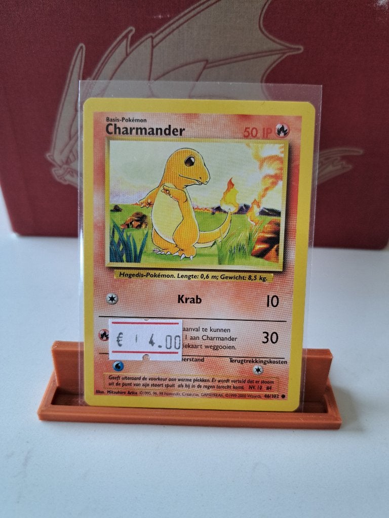 Charmander 46/102	 € 4,00, Hobby en Vrije tijd, Verzamelkaartspellen | Pokémon, Ophalen of Verzenden, Zo goed als nieuw, Losse kaart
