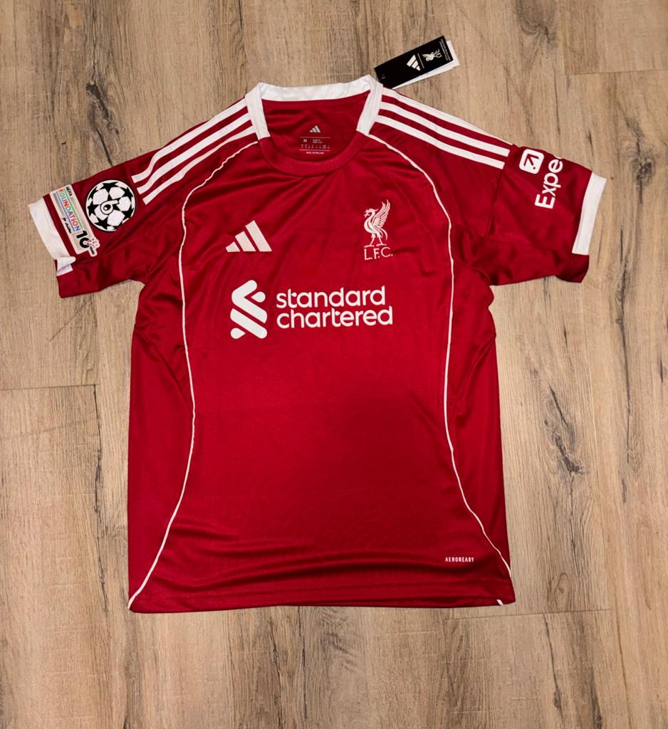 Voetbalshirts: Bellingham, Raphinha, Messi, Liverpool - Setp, Ophalen of Verzenden, Nieuw, Shirt