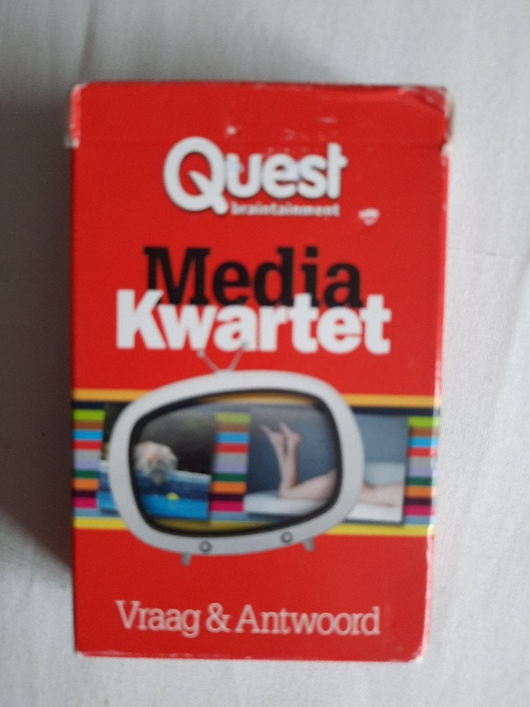 Quest mediakwartet Vraag & Antwoord, Ophalen of Verzenden, Zo goed als nieuw, Kwartet(ten)
