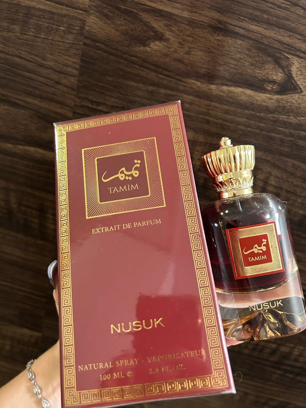 Nusuk Tamim Extrait de Parfum 100 ml - Koninklijke Luxe, Ophalen of Verzenden, Nieuw