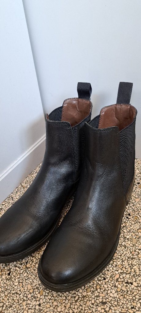 ELT leder boots, Dieren en Toebehoren, Paardrijkleding, Ophalen, Ademend, Gebruikt, Overige merken