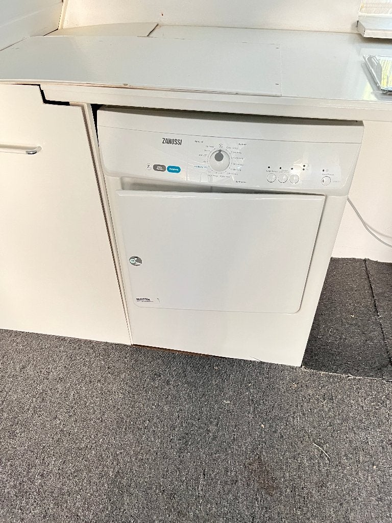 Wasdroger, Witgoed en Apparatuur, Ophalen, Energieklasse A of zuiniger, 6 tot 8 kg, Gebruikt