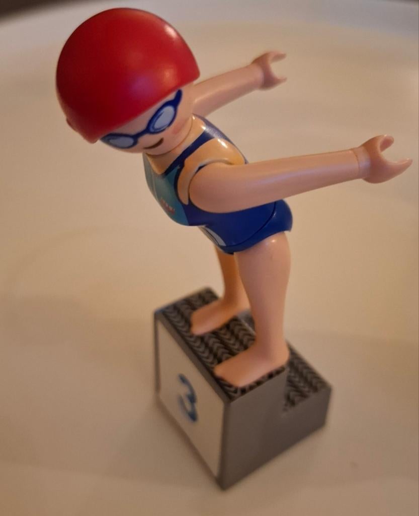 Playmobil zwemkampioene 5198, Ophalen of Verzenden, Zo goed als nieuw