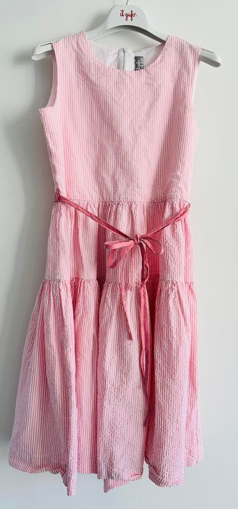 Il Gufo Jurkje roze 10 Y | 140, Ophalen of Verzenden, Zo goed als nieuw, Meisje, Jurk of Rok