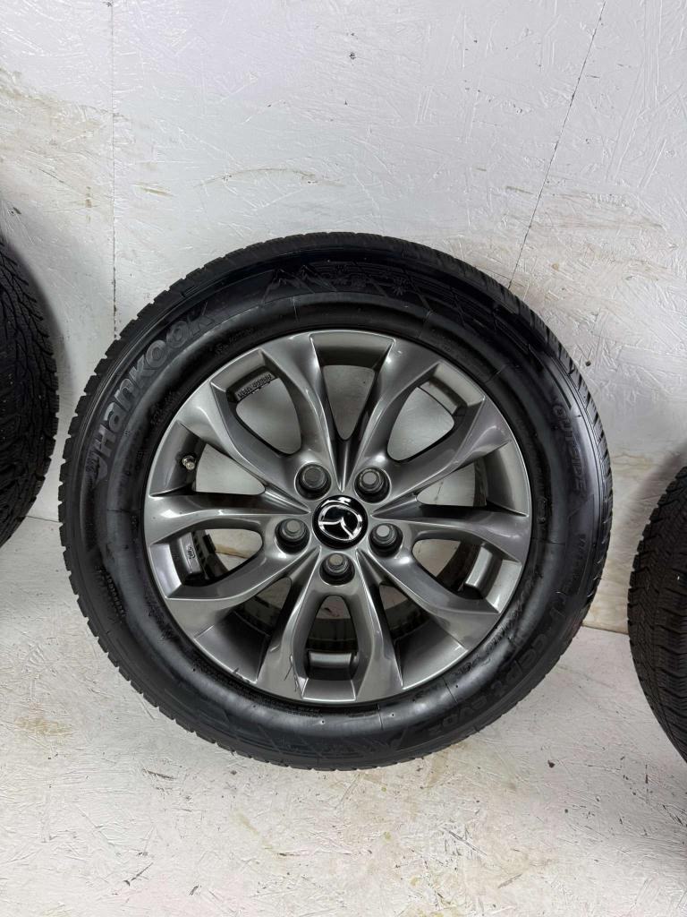Originele Mazda 3 6 CX-3 CX-30  velgen 16" 5x114.3 winter, Niet ingevuld, Gebruikt, 16 inch, Banden en Velgen