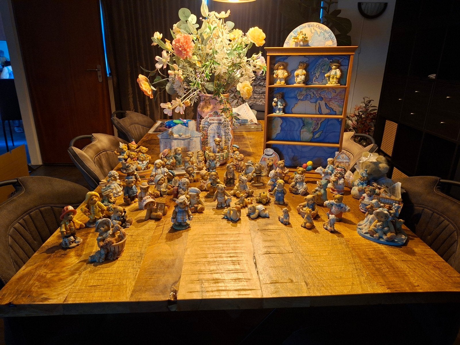 Grote collectie Cherished Teddies beeldjes, Verzamelen, Beren en Cherished Teddies, Ophalen of Verzenden, Zo goed als nieuw, Beeldje