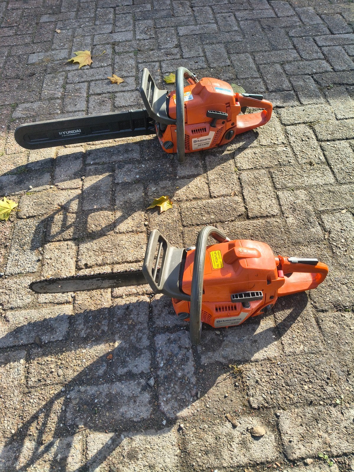 husqvarna 357xpg en Husqvarna 350, Ophalen of Verzenden, Gebruikt, Husqvarna