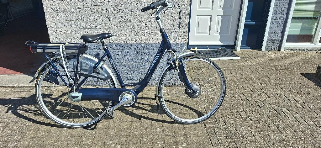gazelle elektrische orange plus dames fiets als nieuw, Ophalen, 47 tot 50 cm, Versnellingen, Zo goed als nieuw