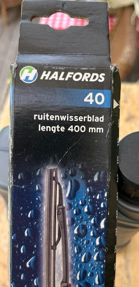 Halfords Ruitenwisserblad 400mm - Nieuw in verpakking, Ophalen of Verzenden, Nieuw, Opel