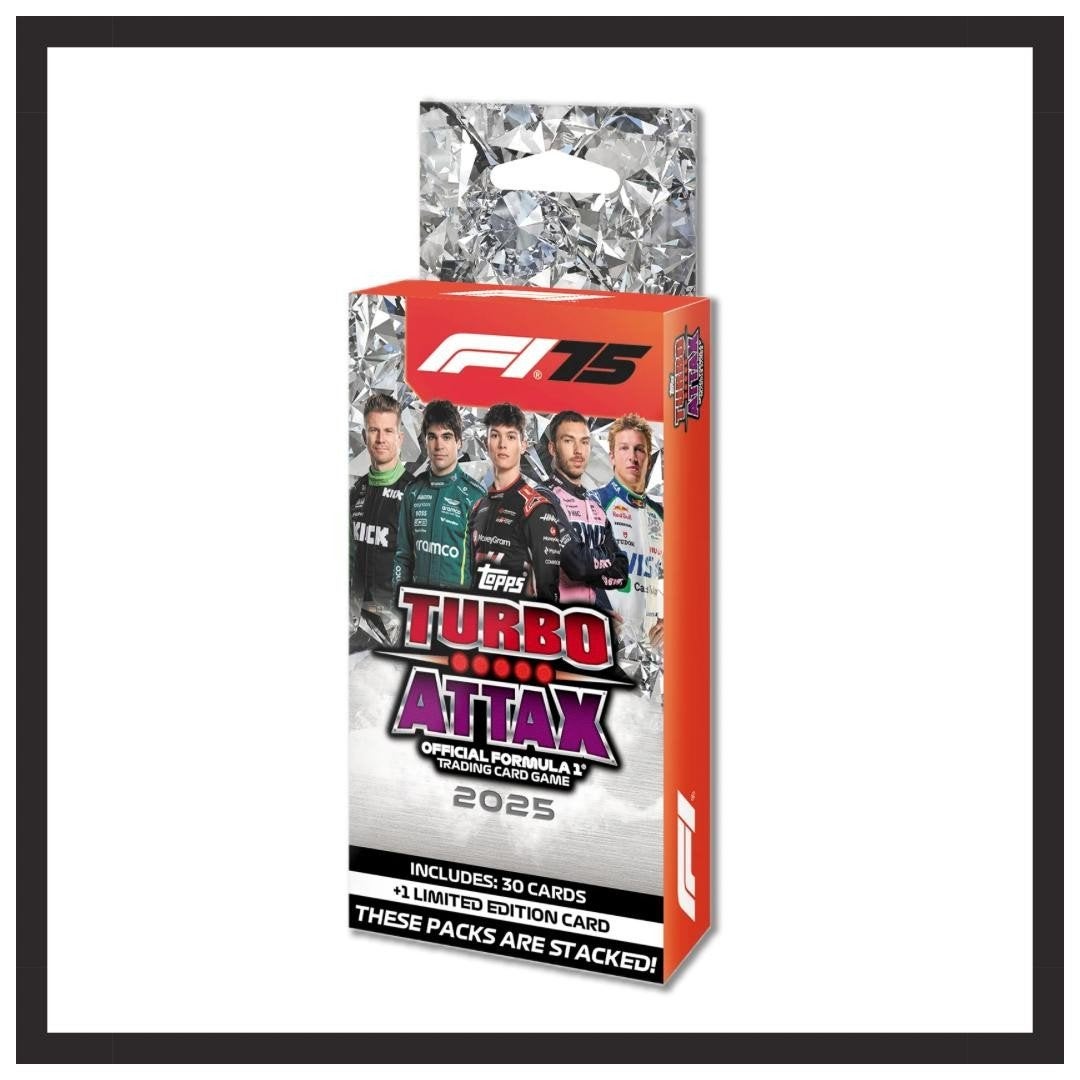 Topps Turbo Attax F1 2025 Booster Pack - 30 kaarten + 1 LE, Verzenden