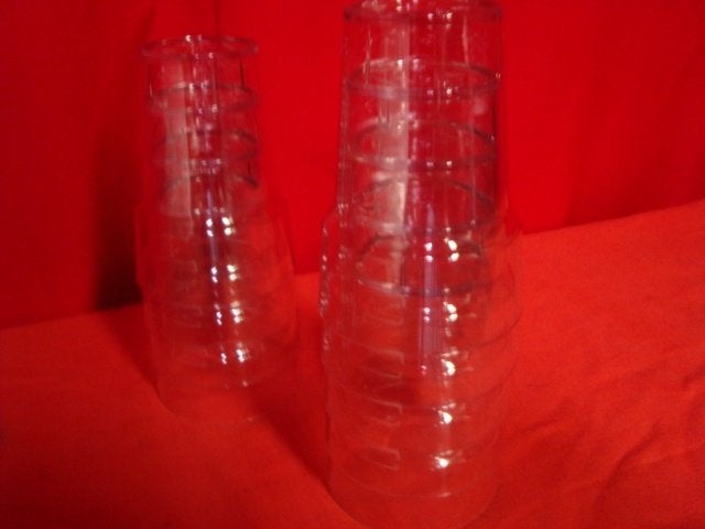 Nieuw: Dutch Cups Latin hard kunststof drinkbeker, Ophalen, Glas of Glazen, Kunststof, MTE