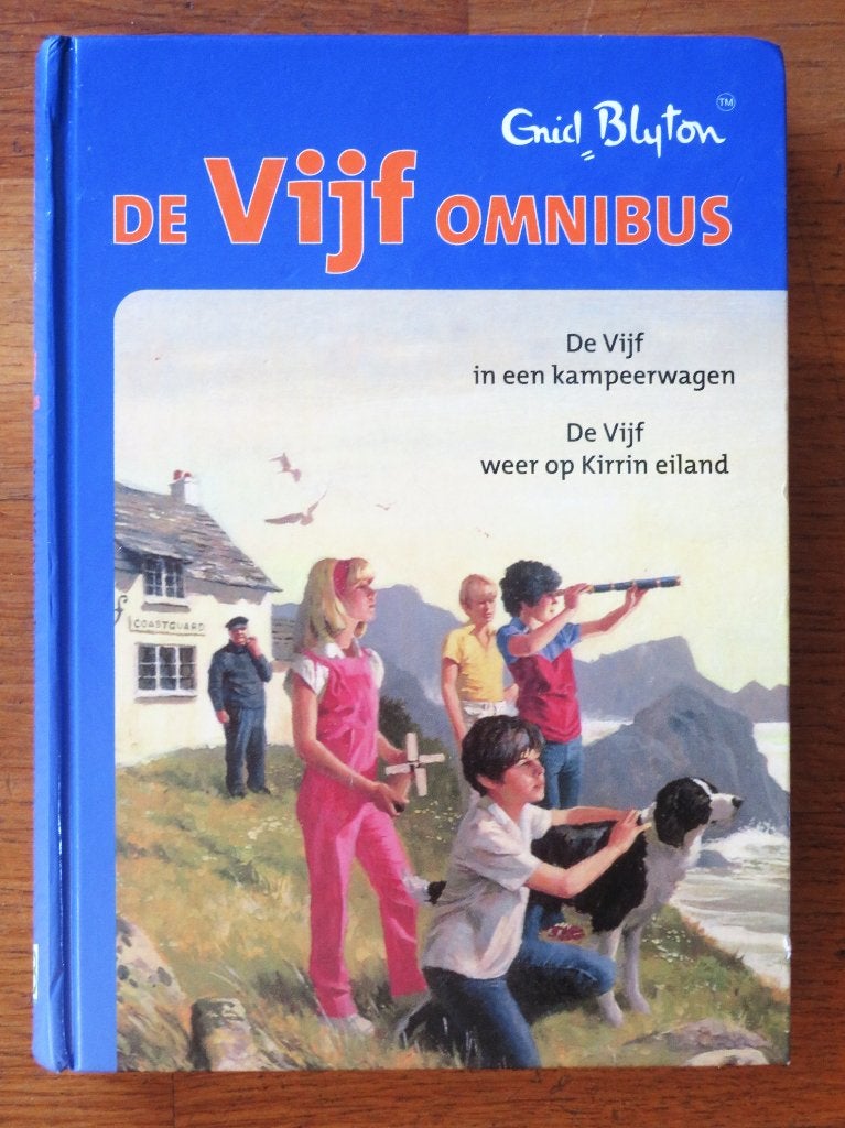 Enid Blyton: Omnibus van De Vijf ( hardcover ), Boeken, Ophalen of Verzenden, Gelezen, Fictie algemeen