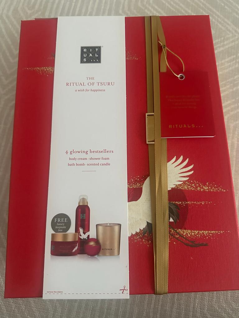Nieuwe Rituals Tsuru set (zonder geurkaars), Ophalen of Verzenden, Nieuw, Bad & Douche
