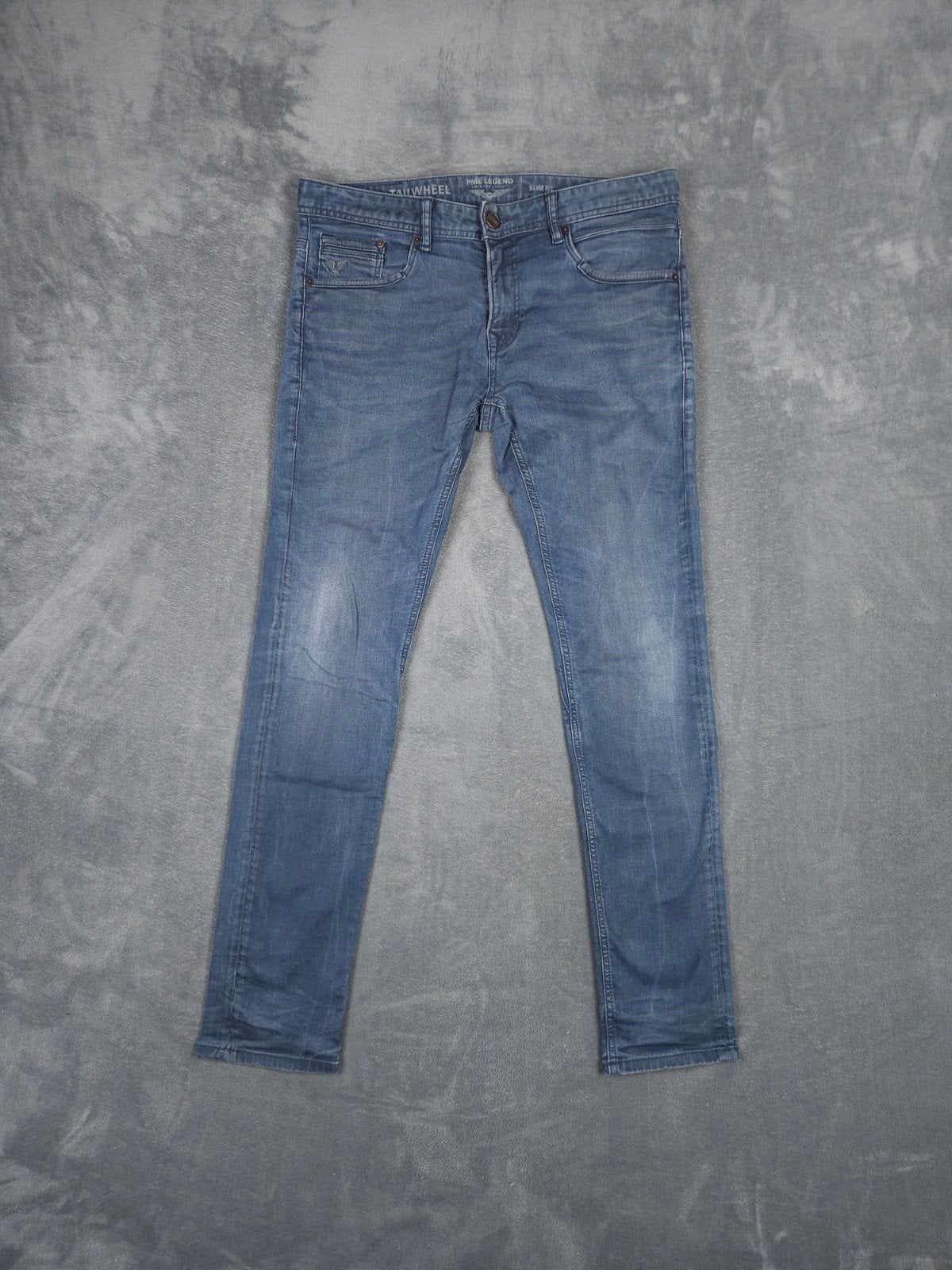 Pme Legend Broek Tailwheel W35 L32 Slim Blauw Jeans Pall Mal, Blauw, ., Ophalen of Verzenden, Zo goed als nieuw