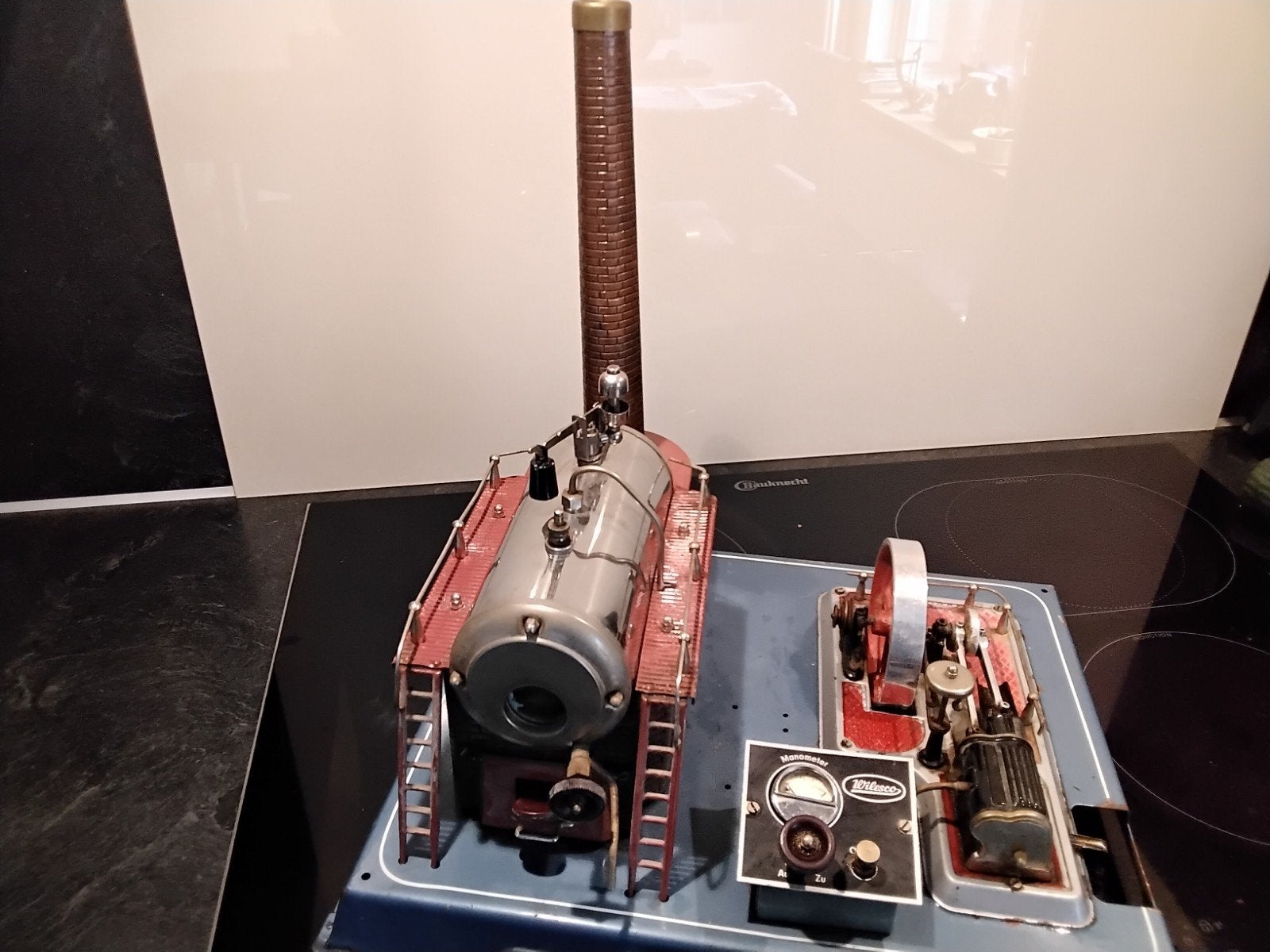 Stoommachine Wilesco D24, Ophalen, Zo goed als nieuw, Groter dan 1:32