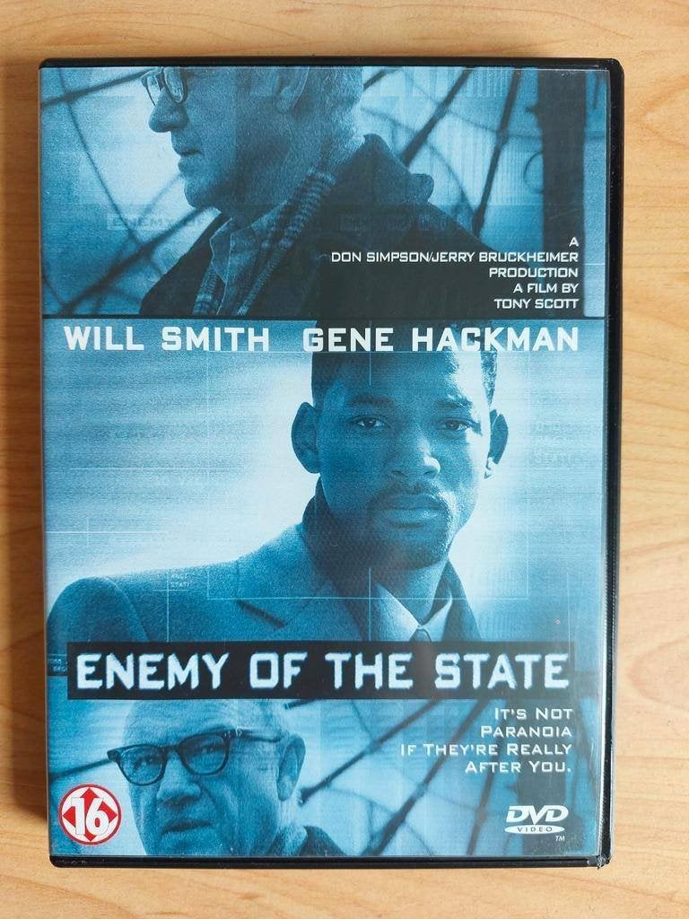 Enemy of the State - Gene Hackman Will Smith, Alle leeftijden, Ophalen of Verzenden, Zo goed als nieuw