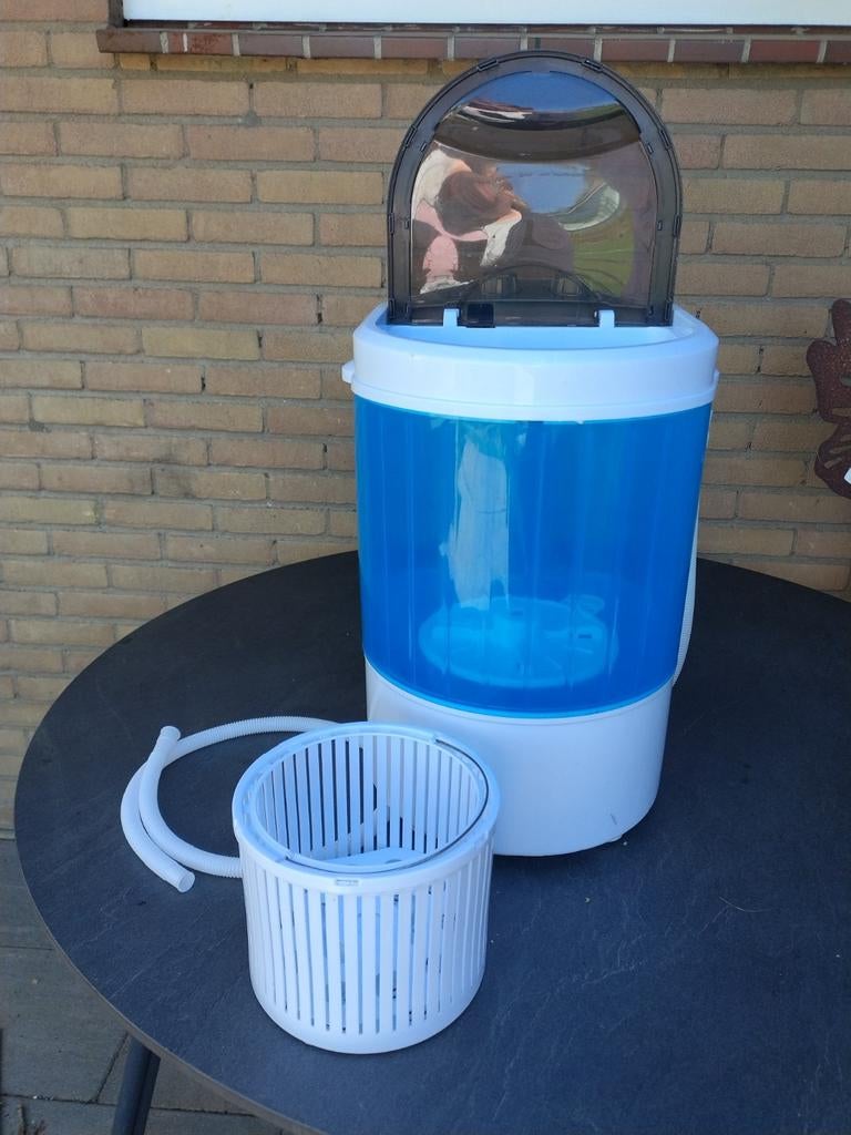 Camping wasmachine BlueMill, Ophalen, Zo goed als nieuw