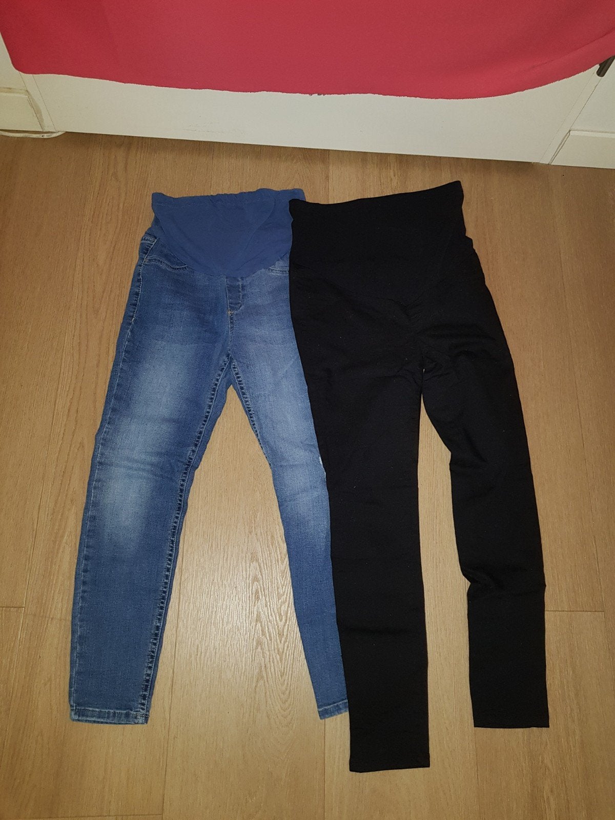 set (85), Legging, Maat 36/38 (S), Blauw, Ophalen of Verzenden