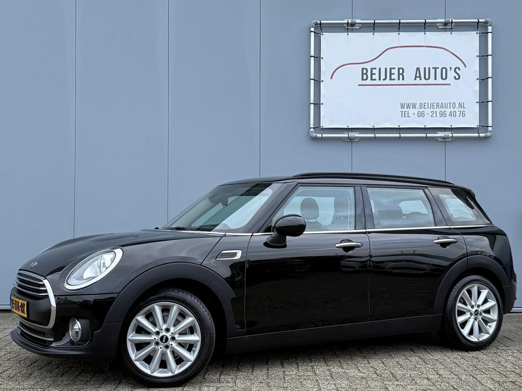 MINI Clubman 1.5 One Pepper Business Plus Automaat Navigatie, Stof, Gebruikt, Zwart, 102 pk