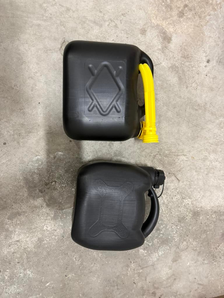 Jerrycans, Ophalen of Verzenden, Gebruikt