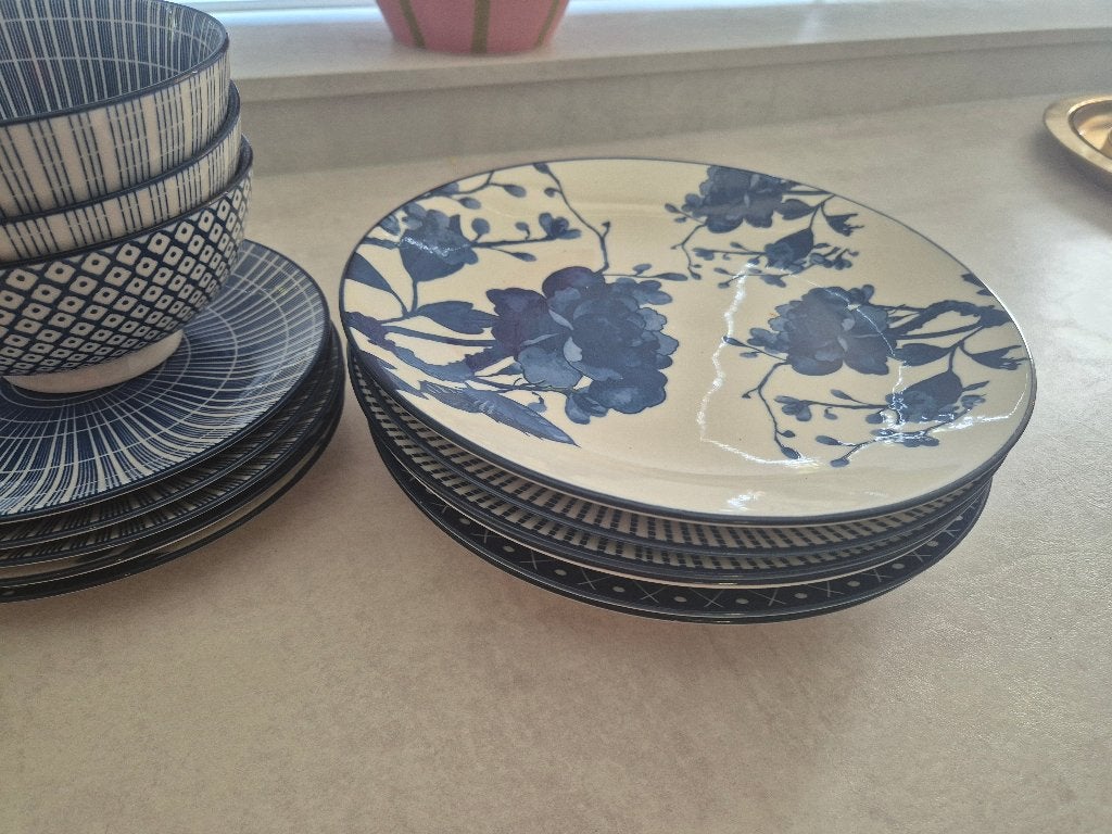 Blokker servies, Huis en Inrichting, Keuken | Servies, Ophalen, Gebruikt, Overige merken, Bord(en)