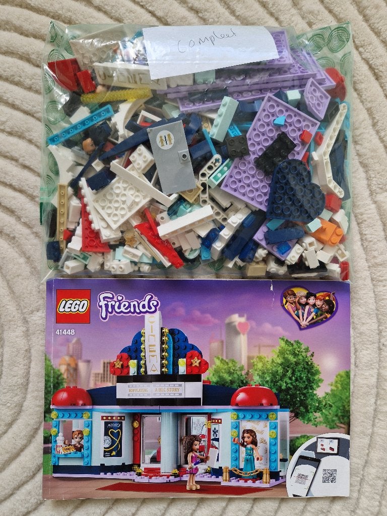 Lego Friends set 41448 Compleet bios Heartlake city theater, Lego, Friends, Ophalen of Verzenden, Zo goed als nieuw