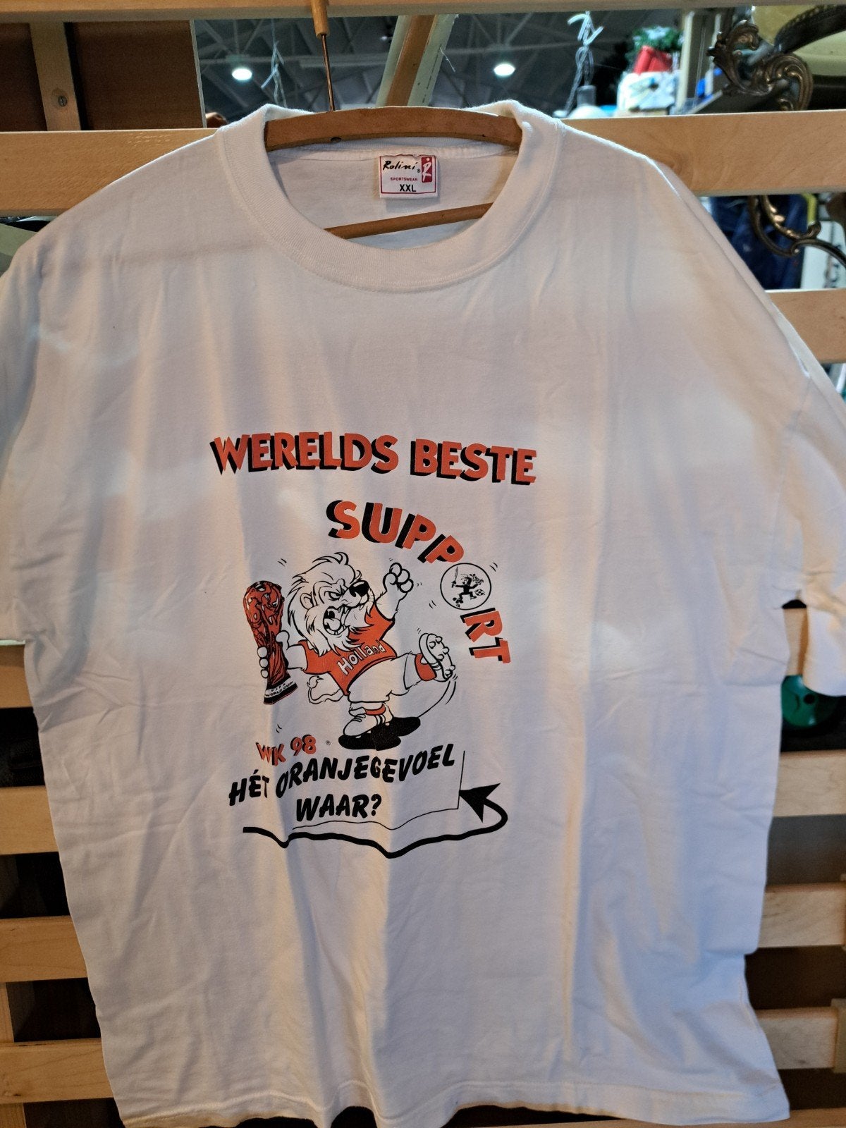 Oranje vintage WK Nederlands Elftal, Ophalen of Verzenden, Oranje