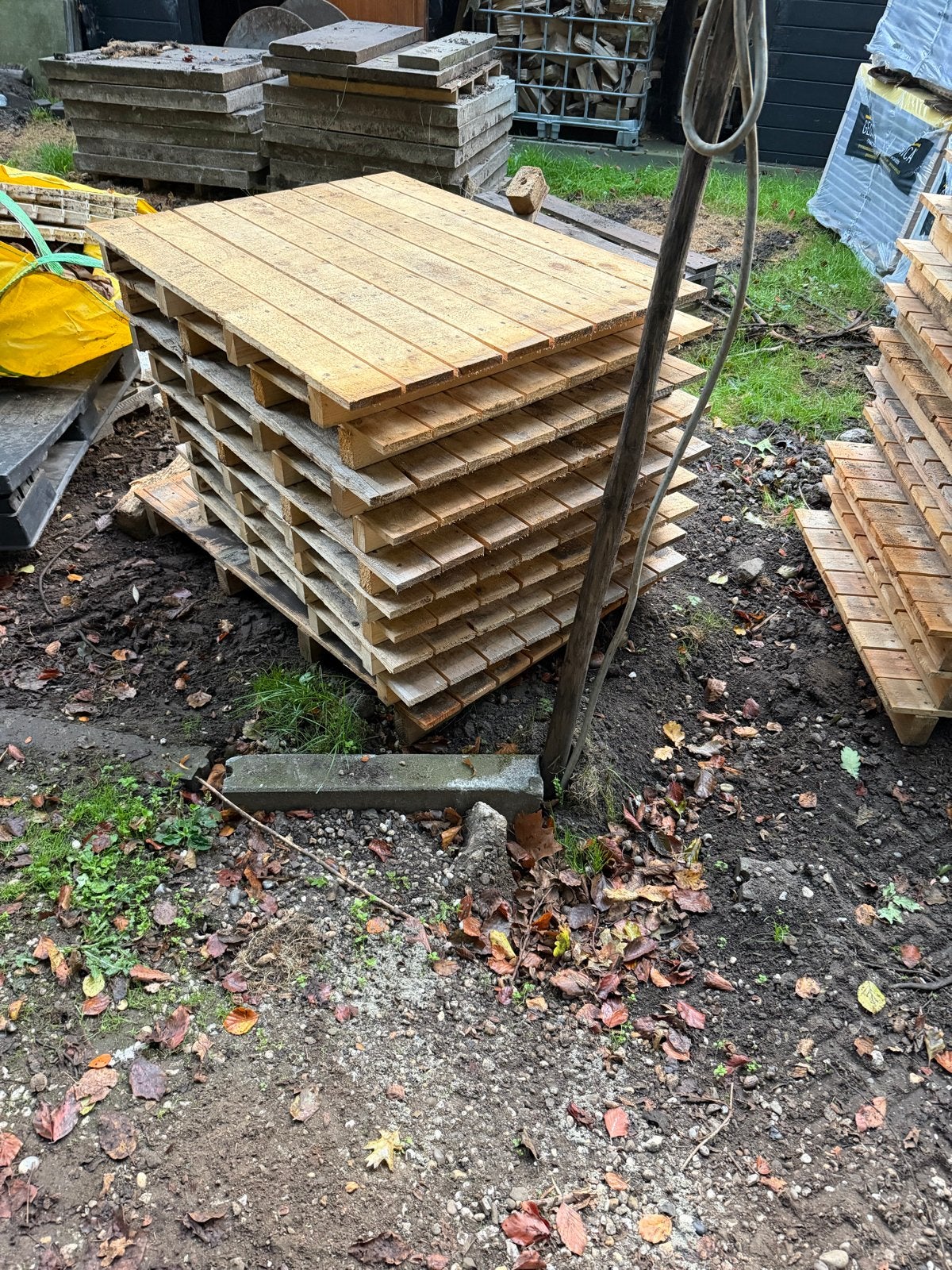 Wienerberger Steen Pallets (ca. 120x85 cm) 75 stuks, Ophalen of Verzenden, Gebruikt, 180 tot 250 cm, Overige typen