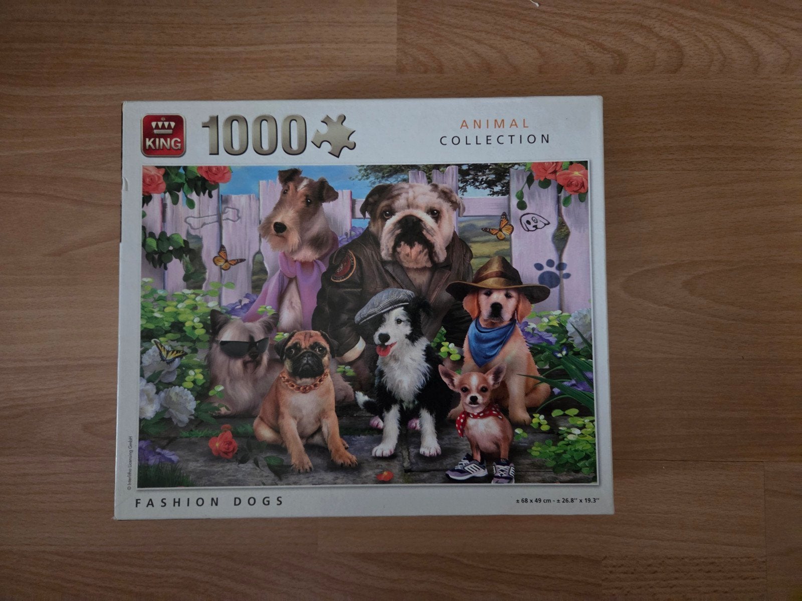 Puzzel Fashion Dogs, Ophalen of Verzenden, 500 t/m 1500 stukjes, Zo goed als nieuw