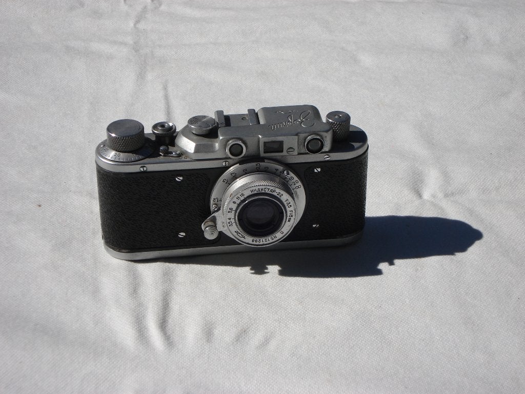 Russische Zorki type 1B camera, Ophalen of Verzenden, Gebruikt, Compact, Overige Merken