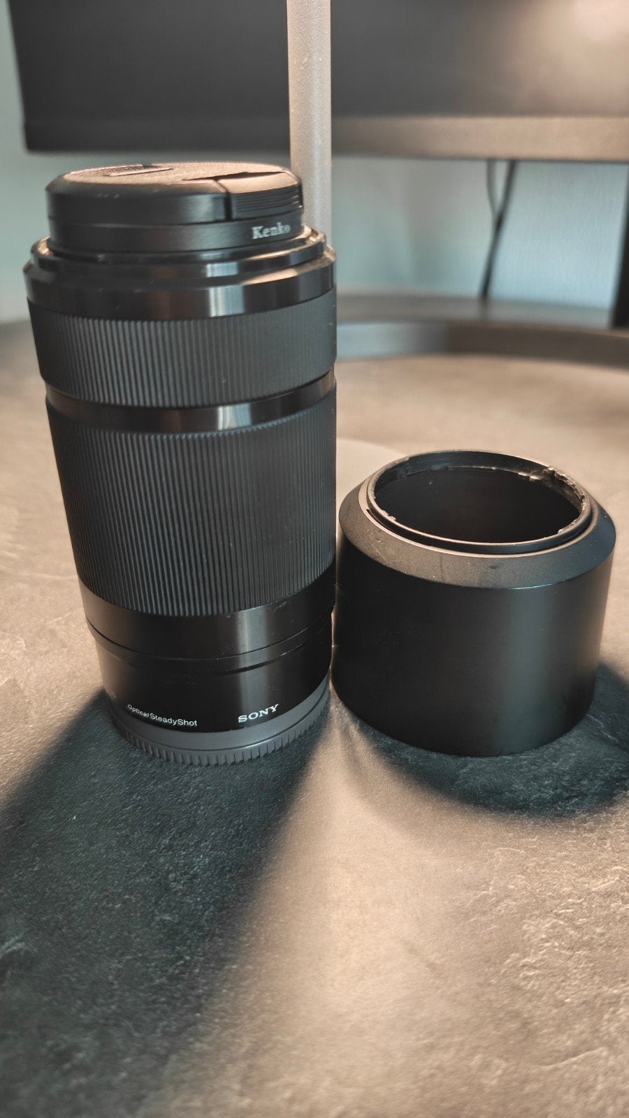 Sony E 55-210mm f/4.5-6.3 OSS telelens + UV filter, Audio, Tv en Foto, Fotografie | Lenzen en Objectieven, Ophalen of Verzenden