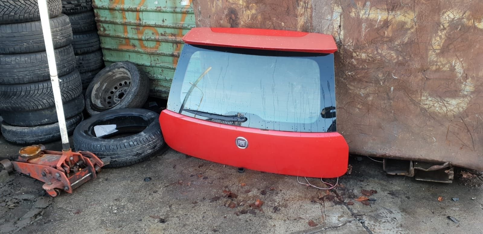 FIAT GRANDE PUNTO ACHTERKLEP BJ 2008, Gebruikt, -, Ophalen of Verzenden, Achter