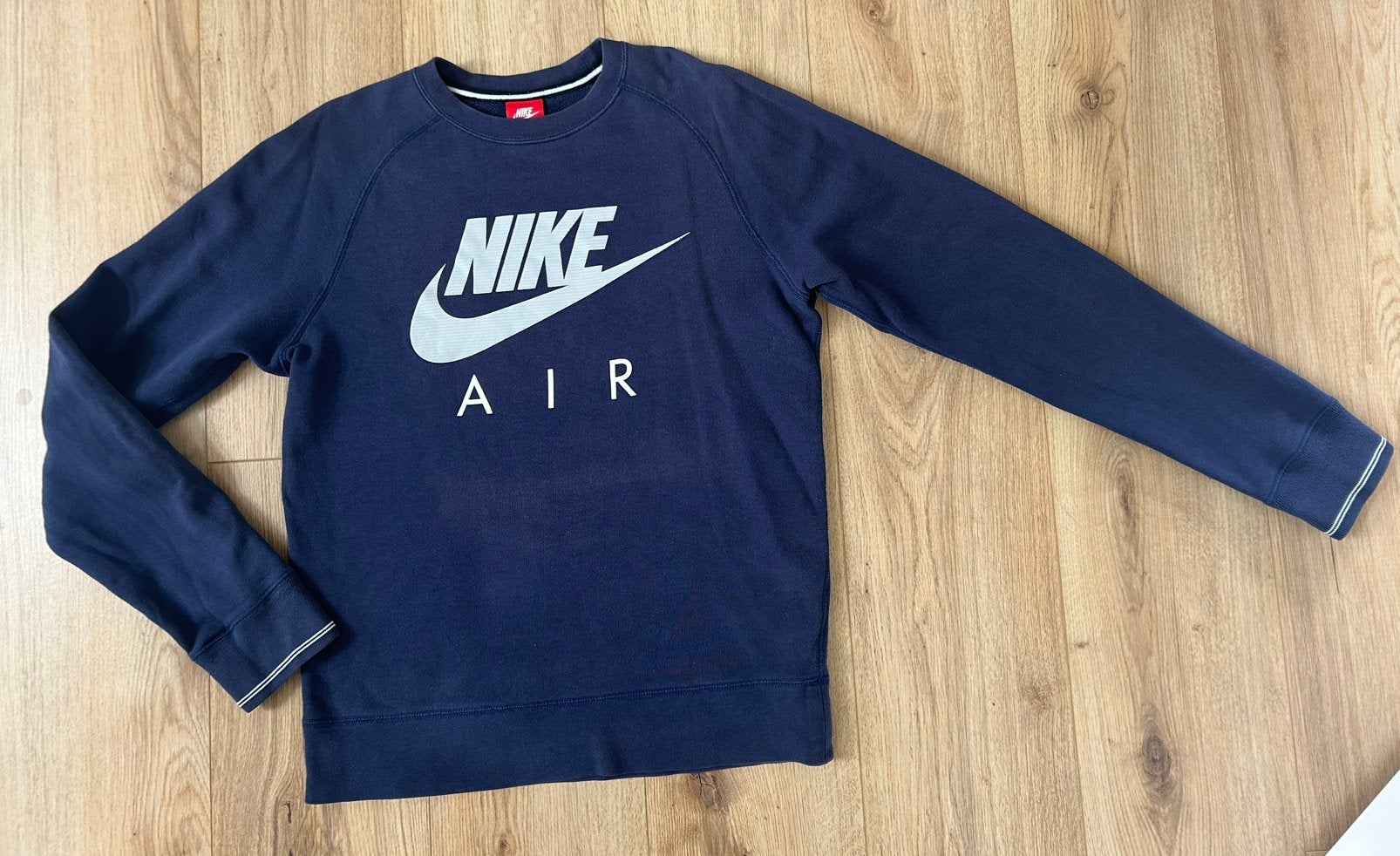 Als nieuw Nike Air trui sweater blauw maat S / 176, Kinderen en Baby's, Kinderkleding | Maat 176, Ophalen of Verzenden, Zo goed als nieuw