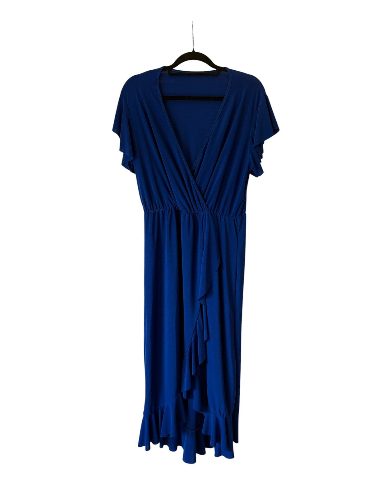 Zomer jurk dames | Maat XL | Kobaltblauw, Kleding | Dames, Blauw, Maat 46/48 (XL) of groter, Ophalen of Verzenden, Zo goed als nieuw