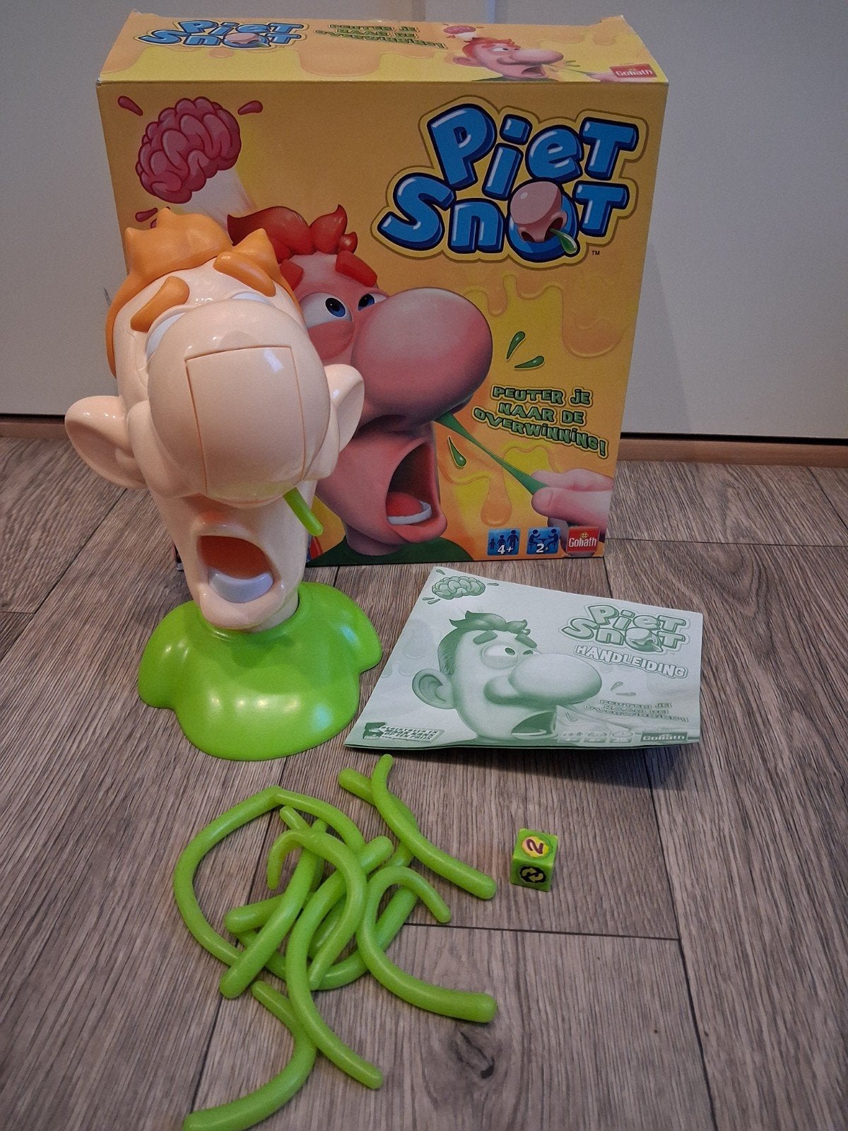 Spel Piet Snot, compleet!, Een of twee spelers, Ophalen of Verzenden, Zo goed als nieuw, Goliath